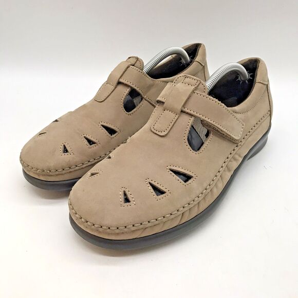 SAS Roamer Easy Strap Mary Jane Shoes Women's 8.5W Bone Leather Tripad Comfort - Picture 4 of 12